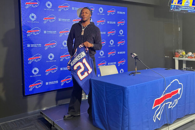 After Moore trade, Bills focus on defense in draft
